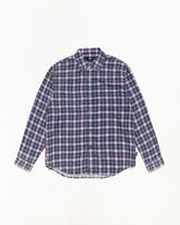 MATTHEW PRINTED SHIRT - Navy
