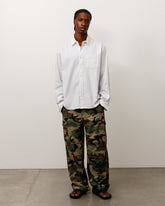 OXFORD SHIRT - Grey Stripe