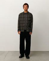 MATTHEW PRINTED SHIRT - Brown