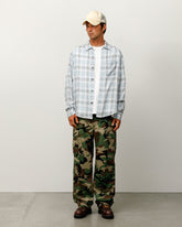 MATTHEW PRINTED SHIRT - Light Blue