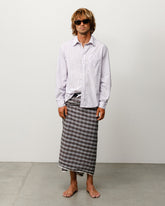 STANDARD SHIRT - Purple Stripe
