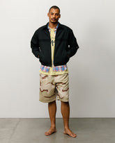 BAGGY BEACH SHORT - Sand Camo