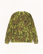 BASIC STÜSSY THERMAL - Tree Bark Camo