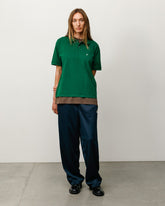 CLASSIC PIQUE POLO - Pine