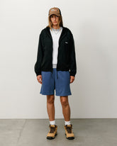 LAYERED MESH REVERSIBLE JACKET - Black