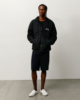 WAXED COTTON BEACH SHELL - Black