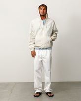 WAXED COTTON BEACH SHELL - Stone