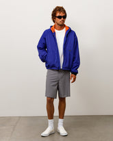 COASTLINE HOODED JACKET - Iris