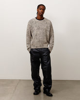 MESH PRINT SWEATER - Mesh Net