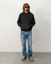 LIGHTWEIGHT TERRY HOODIE - Black
