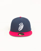 59FIFTY SWIRLY S CAP - Navy/Red