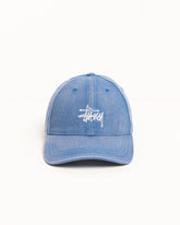 WASHED BASIC STÜSSY CAP - Blue