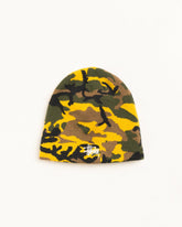 BASIC CAMO KNIT SKULLCAP - Yellow Camo