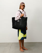 CANVAS EXTRA LARGE TOTE - Black