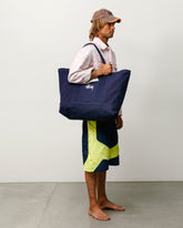 CANVAS EXTRA LARGE TOTE - Navy