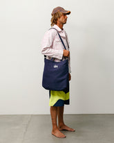 CANVAS CROSSBODY BAG - Navy