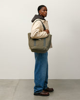 CANVAS MARKET TOTE - Green