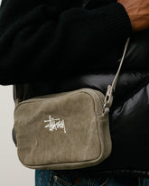 WAXED CANVAS POUCH - Stone
