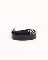 METAL S TIP BELT - Black