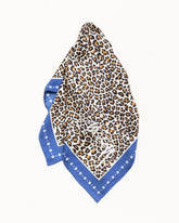 SILK BANDANA - Leopard