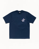 DOT SURF PUFF PRINT TEE - Navy