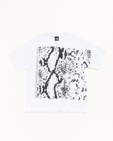 SNAKESKIN TEE - White