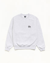 BASIC STÜSSY CREW - Ash Heather