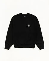 BASIC STÜSSY CREW - Black