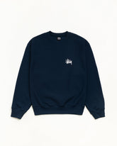 BASIC STÜSSY CREW - Navy