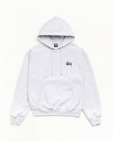 BASIC STÜSSY HOODIE - Ash Heather