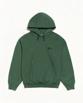 BASIC STÜSSY HOODIE - Pine