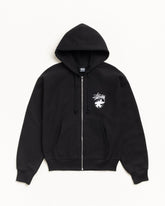 LONG HAUL ZIP HOODIE - Black