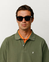 ACE SUNGLASSES - Black/Black Lens