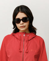 YUMI SUNGLASSES - Black/Black Lens