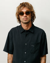 ELI SUNGLASSES - Honey/Dark Green Lens