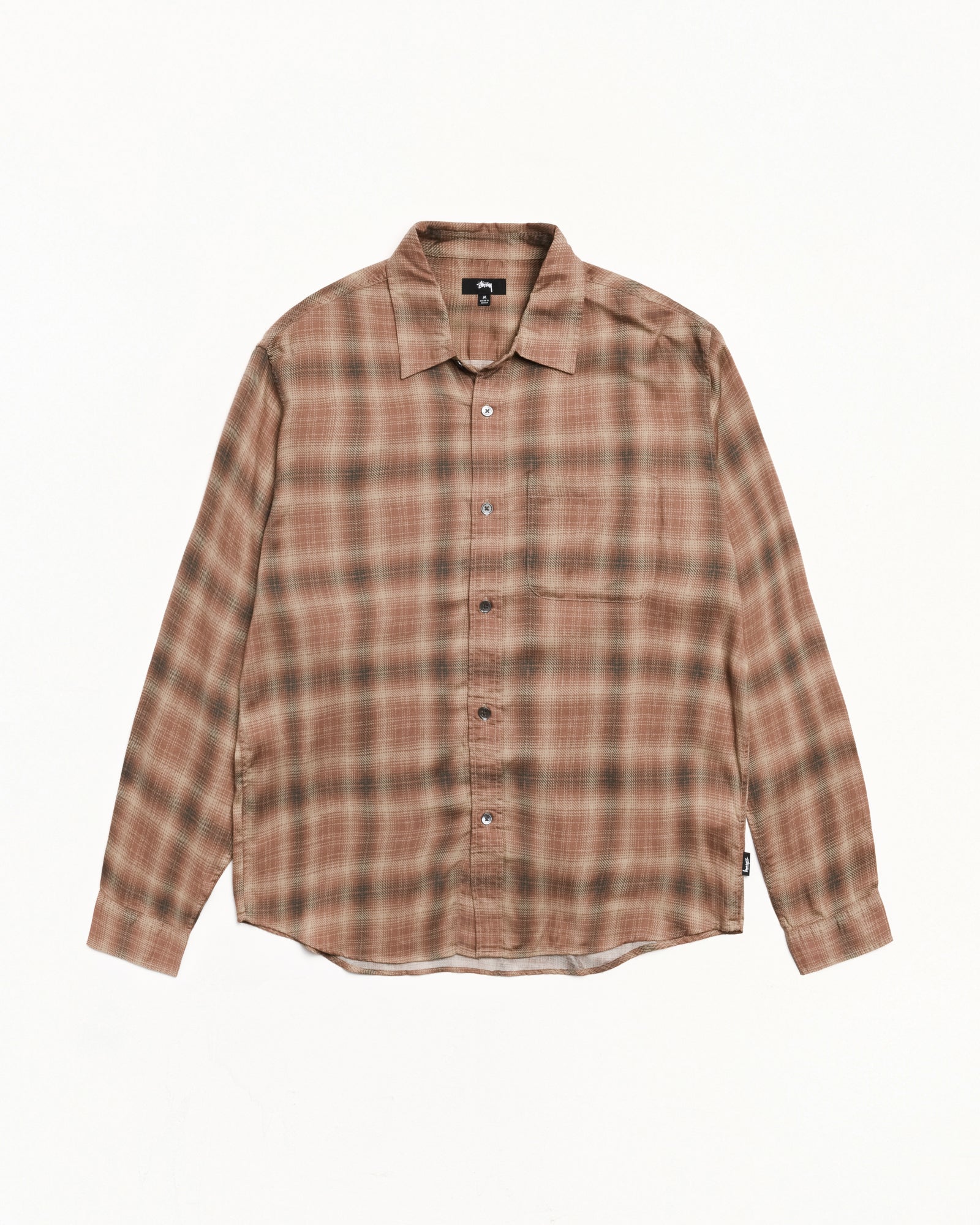 MATTHEW PRINTED SHIRT - Brick