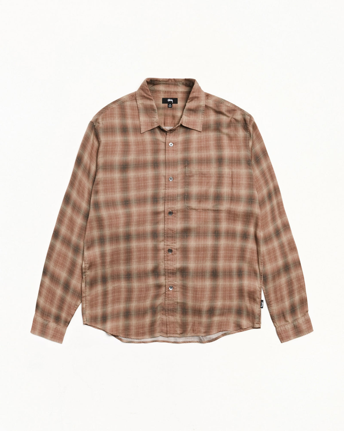 MATTHEW PRINTED SHIRT - Brick