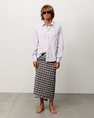 STANDARD SHIRT - Purple Stripe