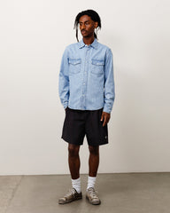 DENIM WESTERN SHIRT - Light Denim