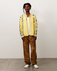 HAWAIIAN FLORAL SHIRT - Yellow