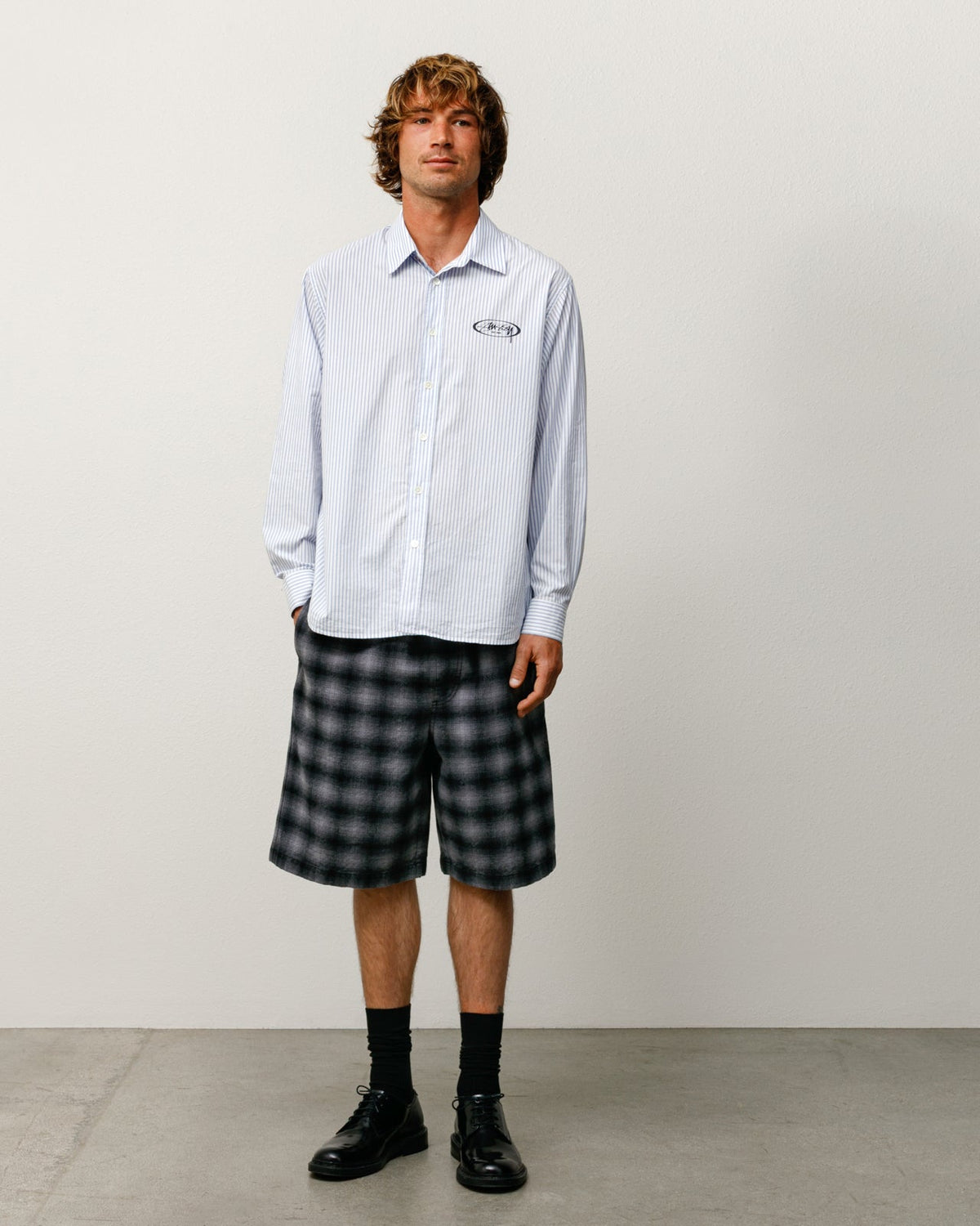 BAGGY BEACH SHORT - Black