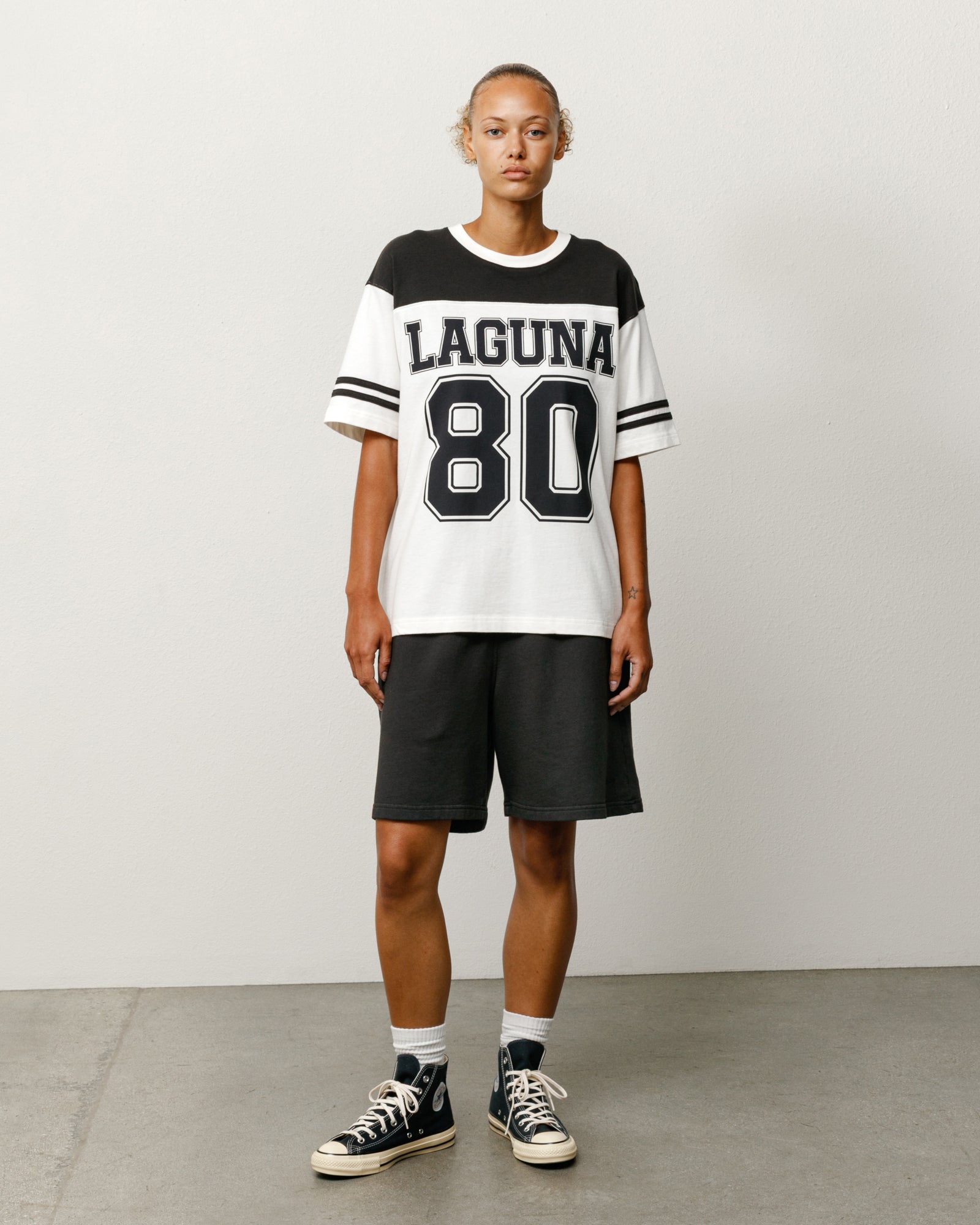 LIGHTWEIGHT TERRY SHORT - Black