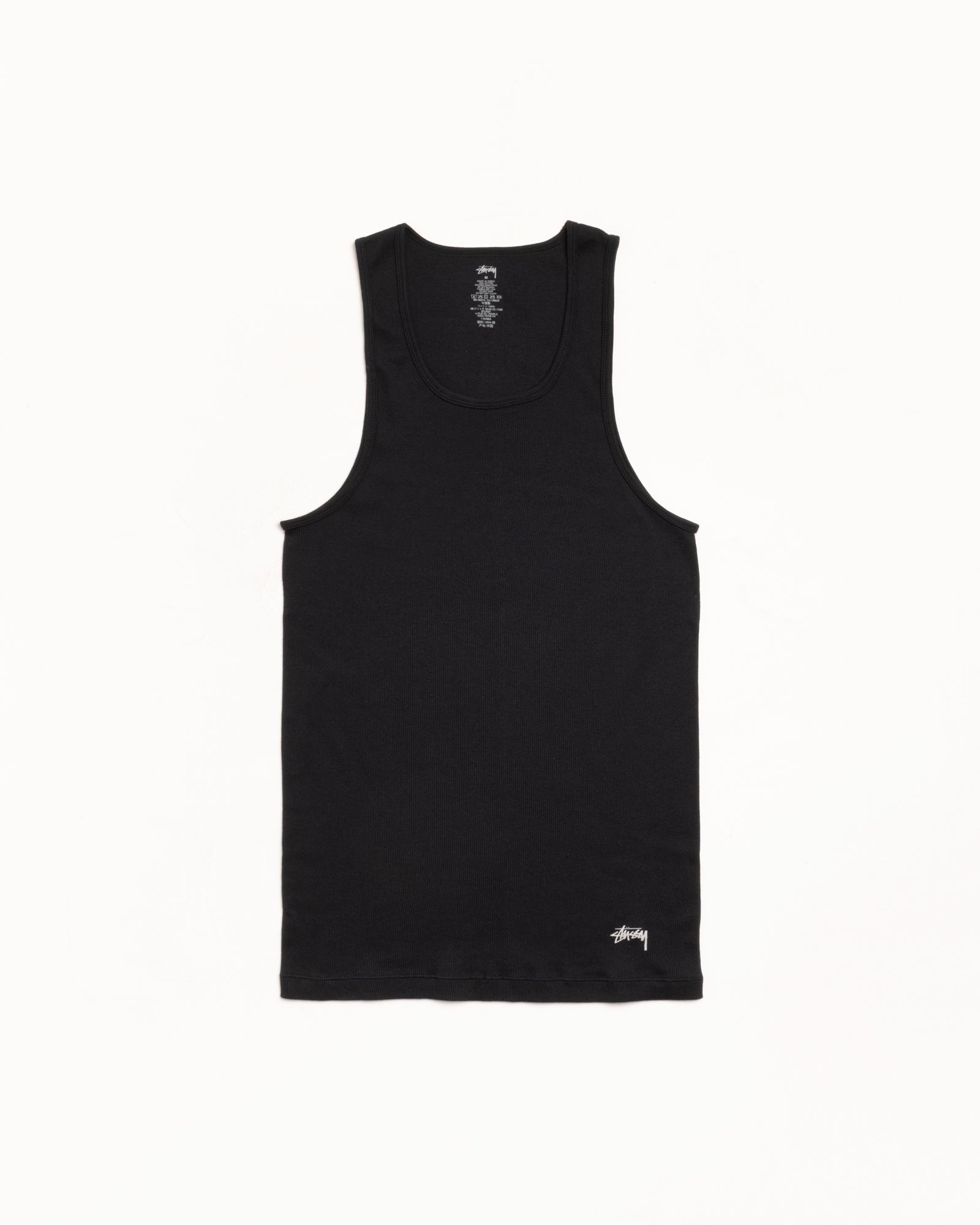 TANK UNDERSHIRTS 3 PACK - Black