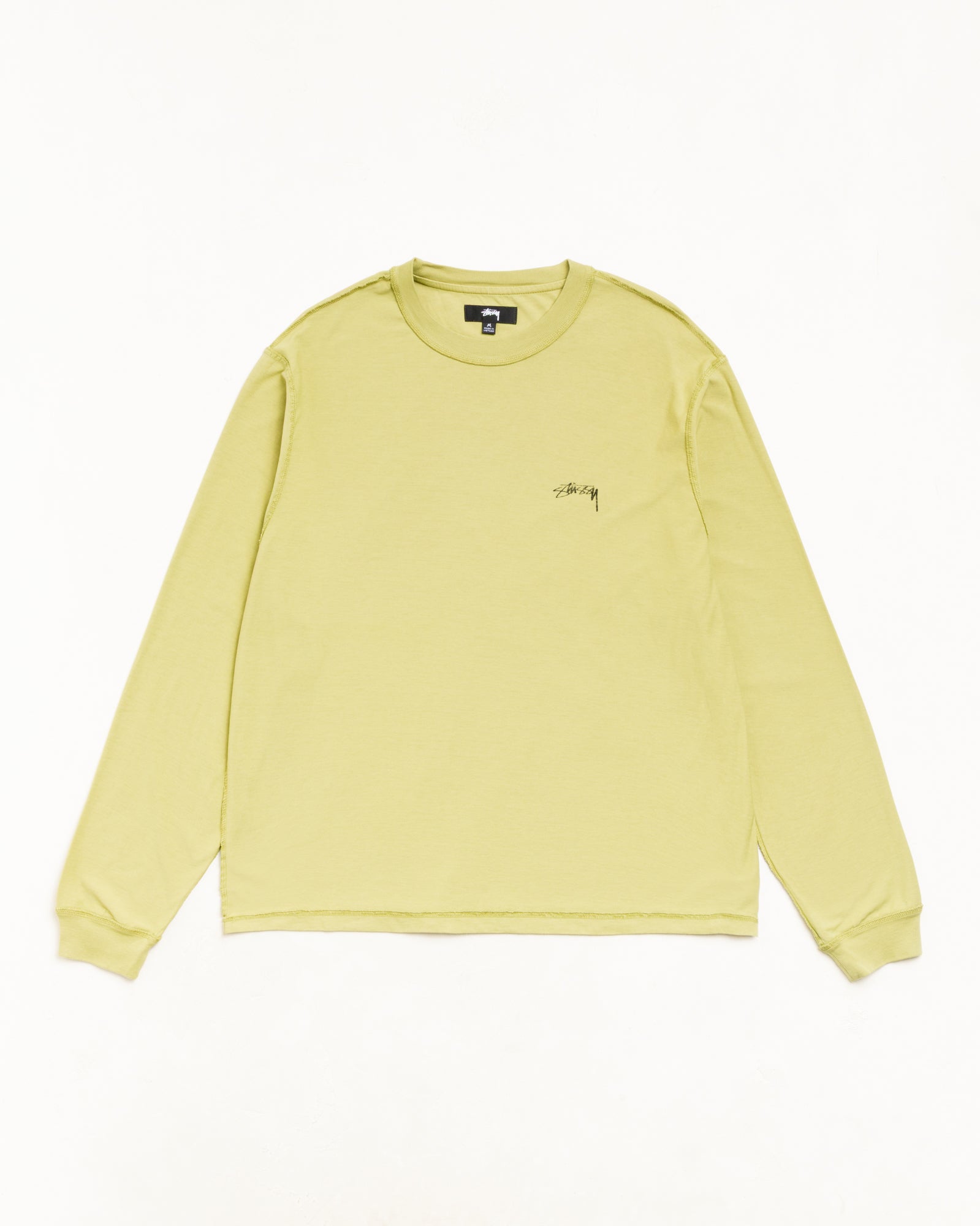LAZY LS TEE - Moss