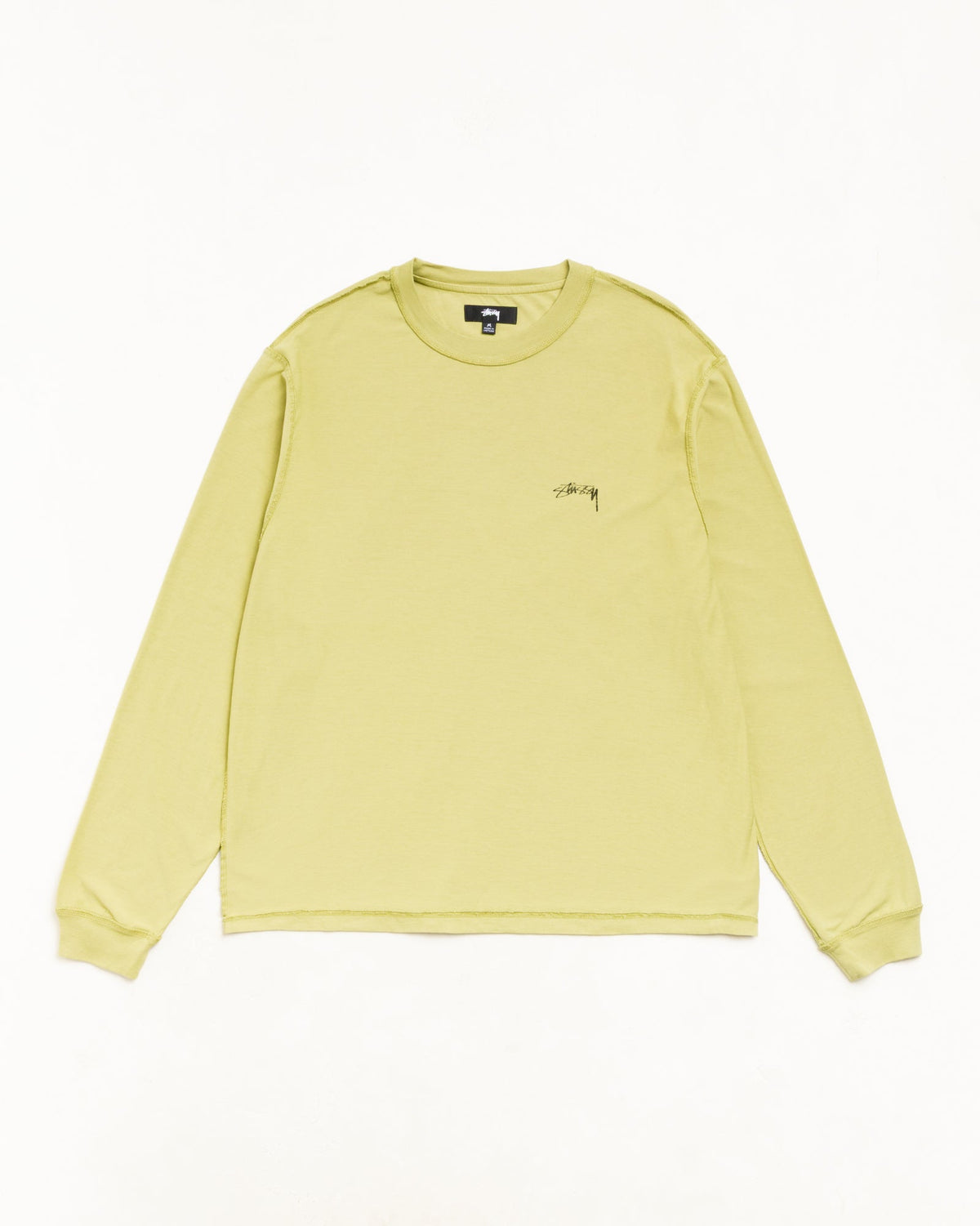 LAZY LS TEE - Moss