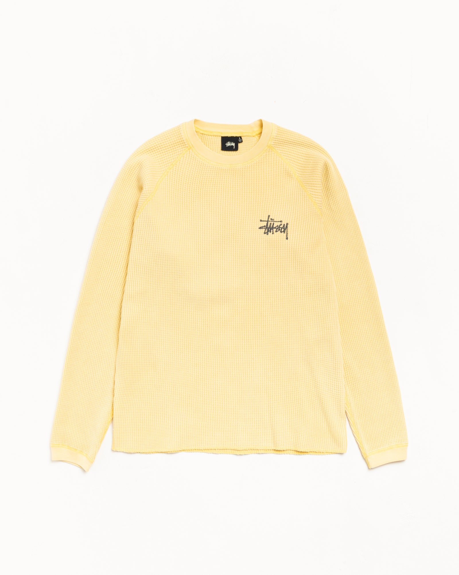 BASIC STÜSSY THERMAL - Pale Yellow