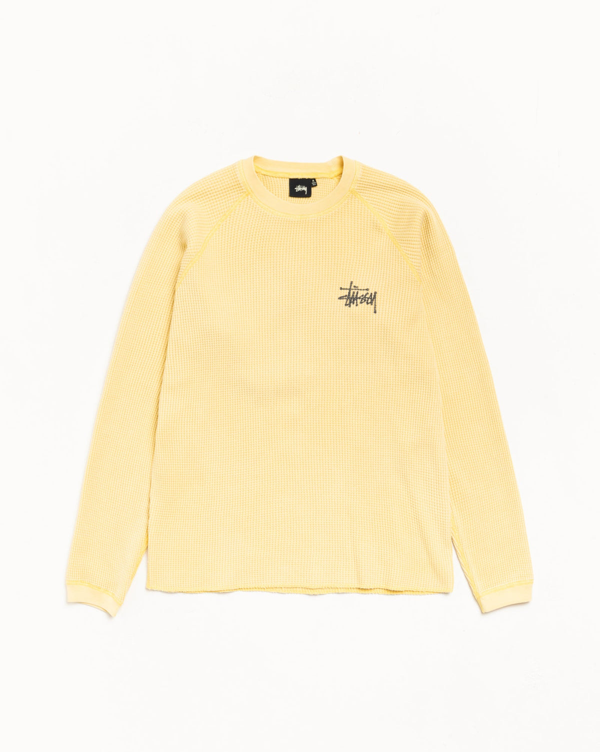 BASIC STÜSSY THERMAL - Pale Yellow