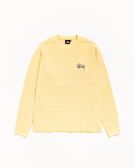 BASIC STÜSSY THERMAL - Pale Yellow