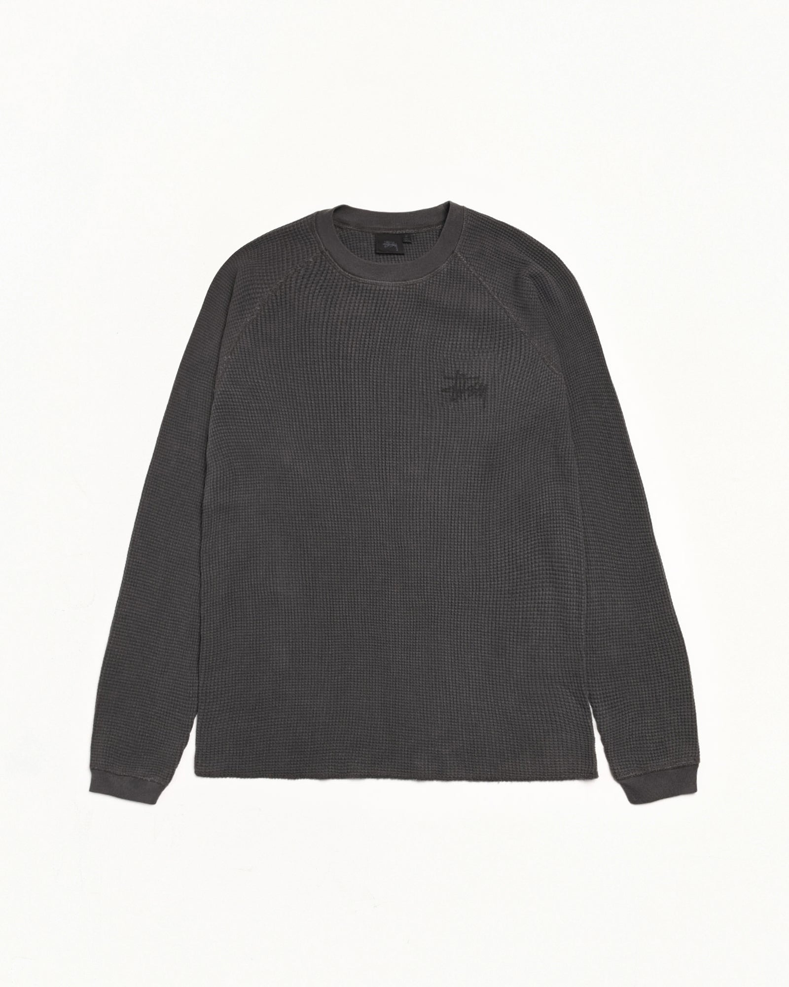 BASIC STÜSSY THERMAL - Washed Black