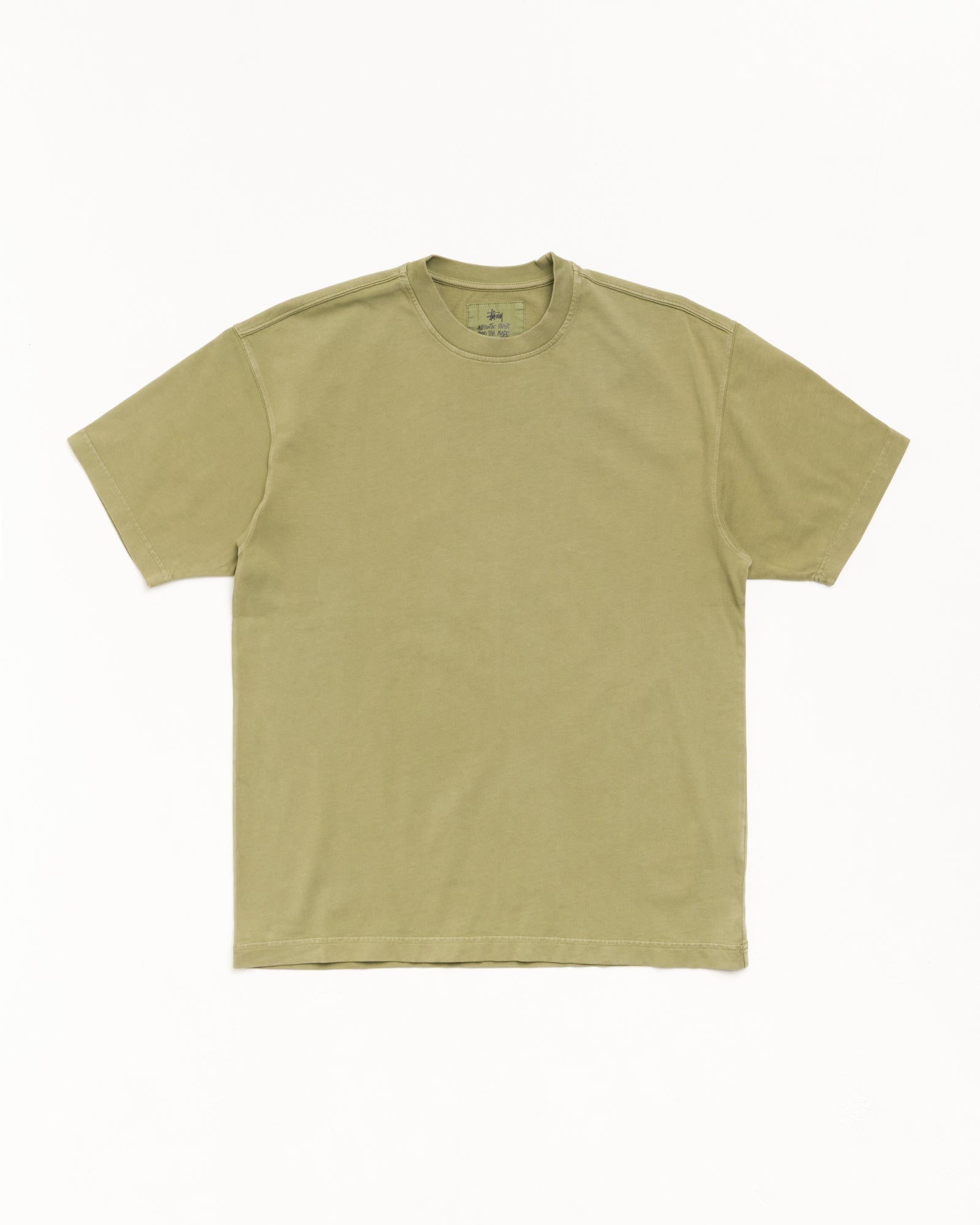 GARMENT DYED SS TEE - Olive